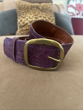 Kristin Kahle Reversible Leather Belt
